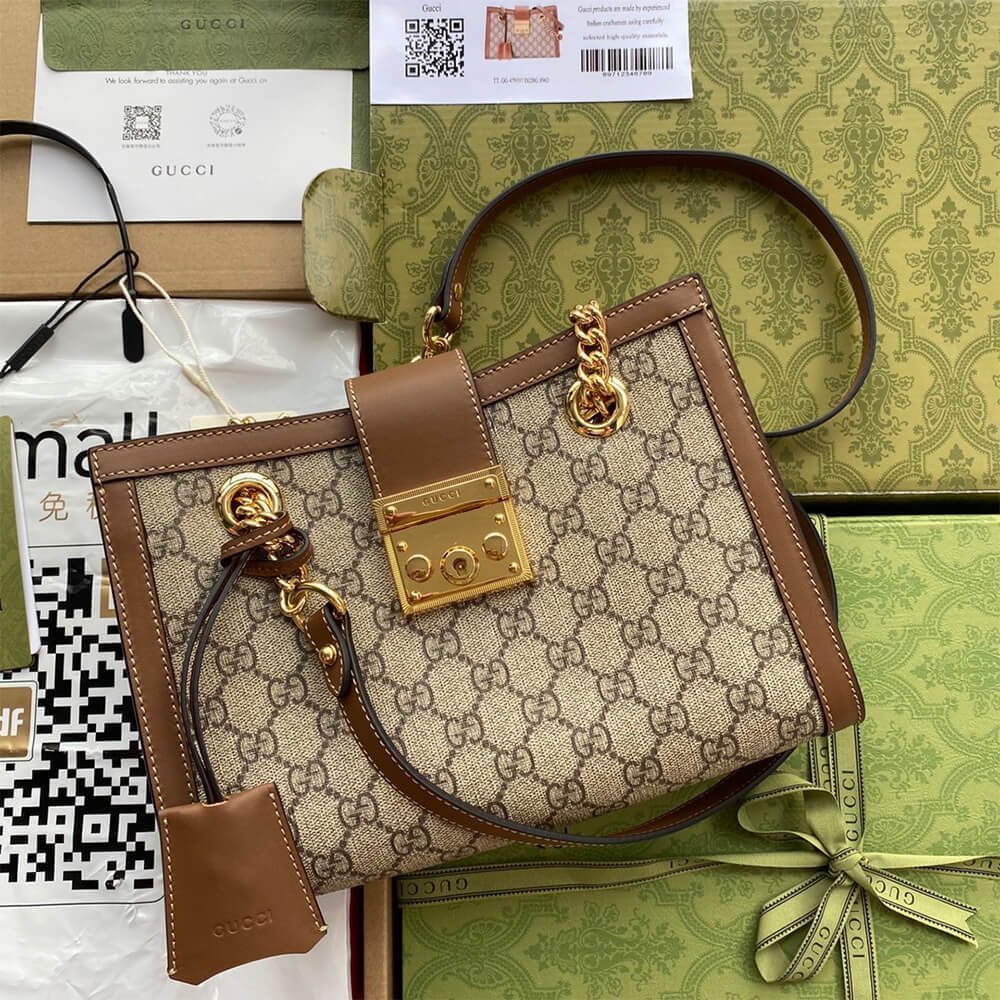 Padlock small GG shoulder bag - Image 2