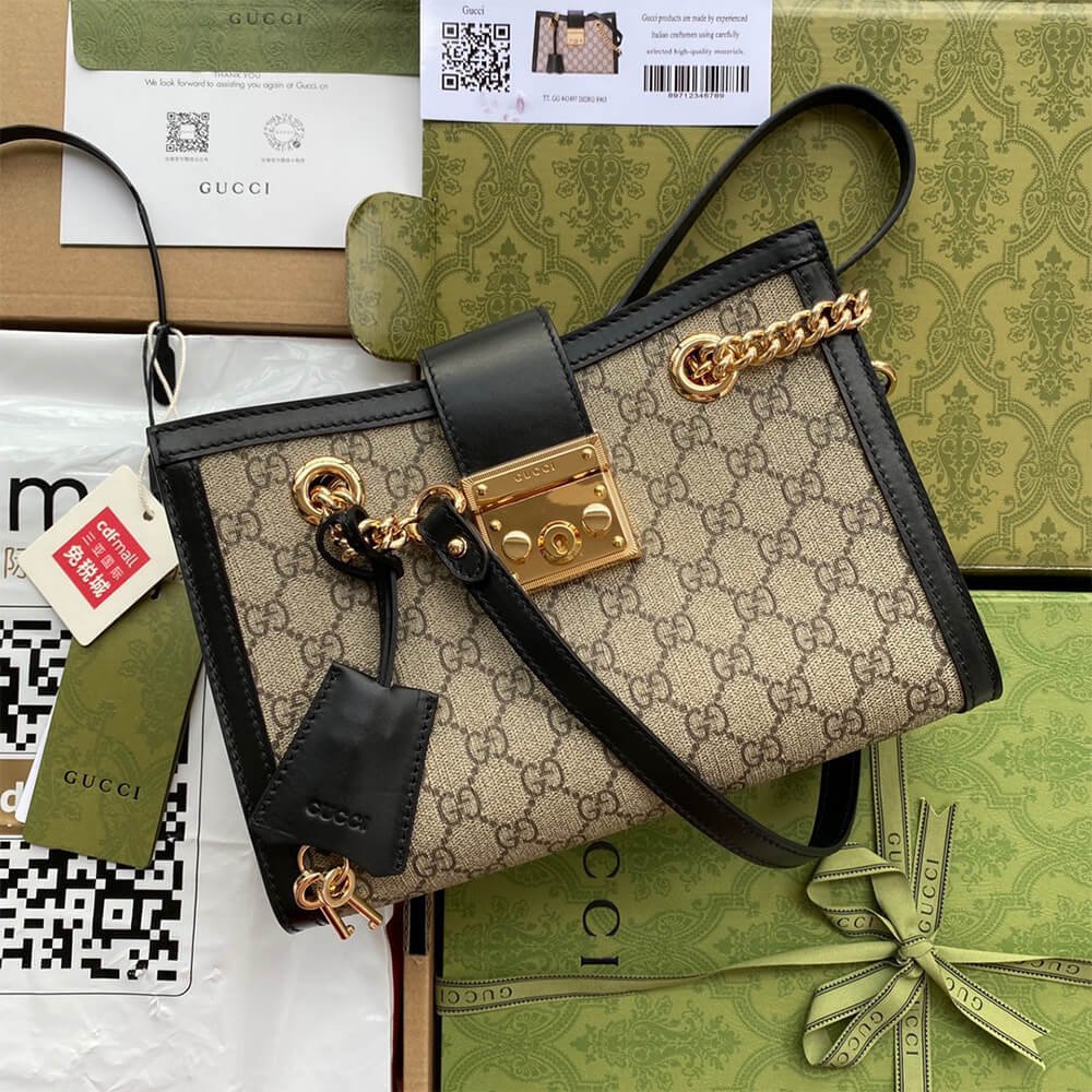 Padlock small GG shoulder bag - изображение 2