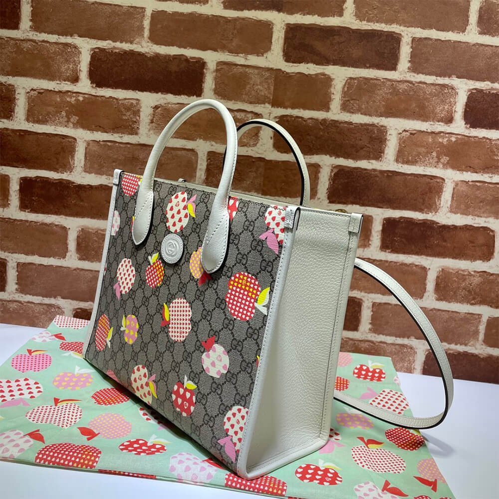 GG Multicolour small tote bag - изображение 3