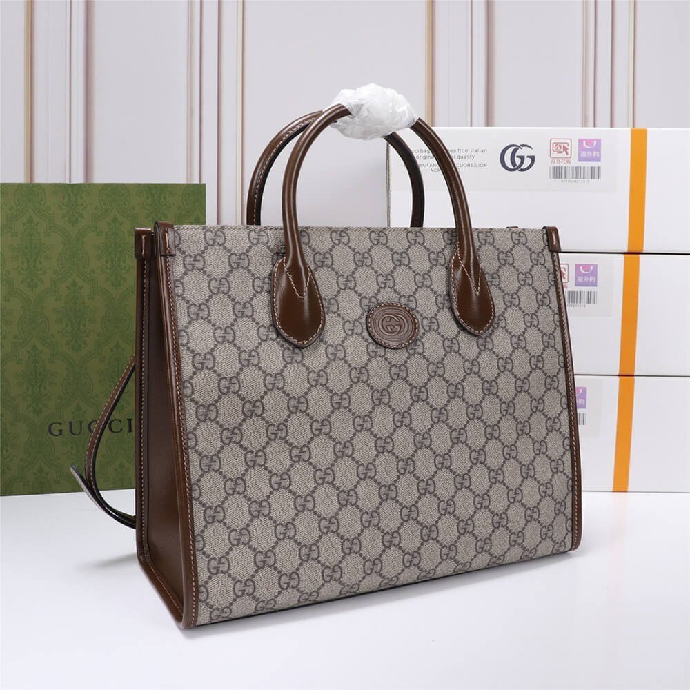GG small tote bag - صورة GG small tote bag - صورة 3