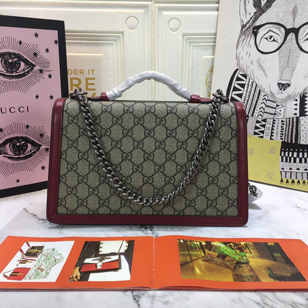 Dionysus GG top handle bag - Imagen 4