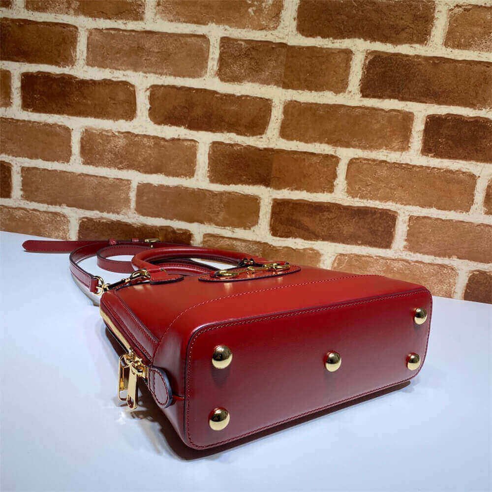 Gucci Horsebit 1955 Small Top Handle Bag - 画像4