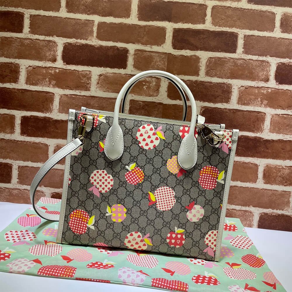 GG Multicolour small tote bag - изображение 4