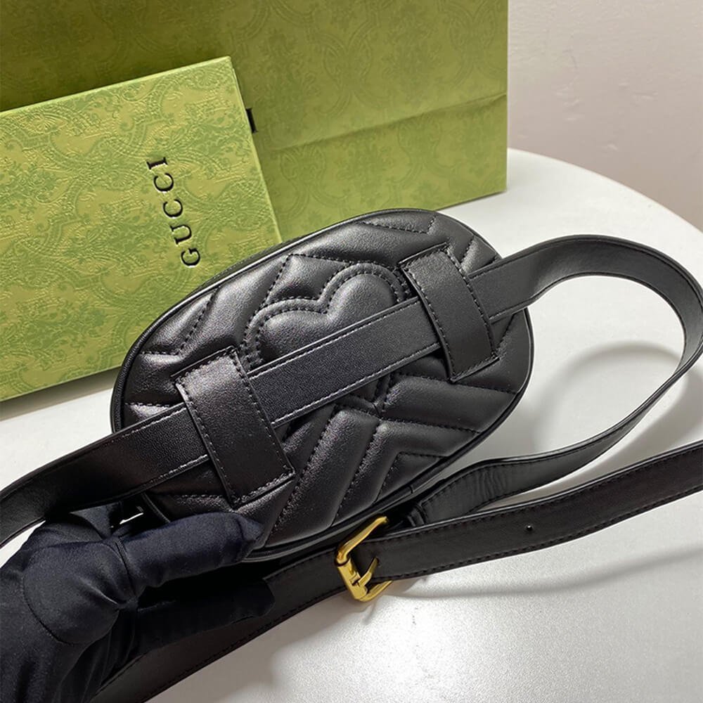 GG Marmont Quilted Leather Belt Bag - Imagen 6