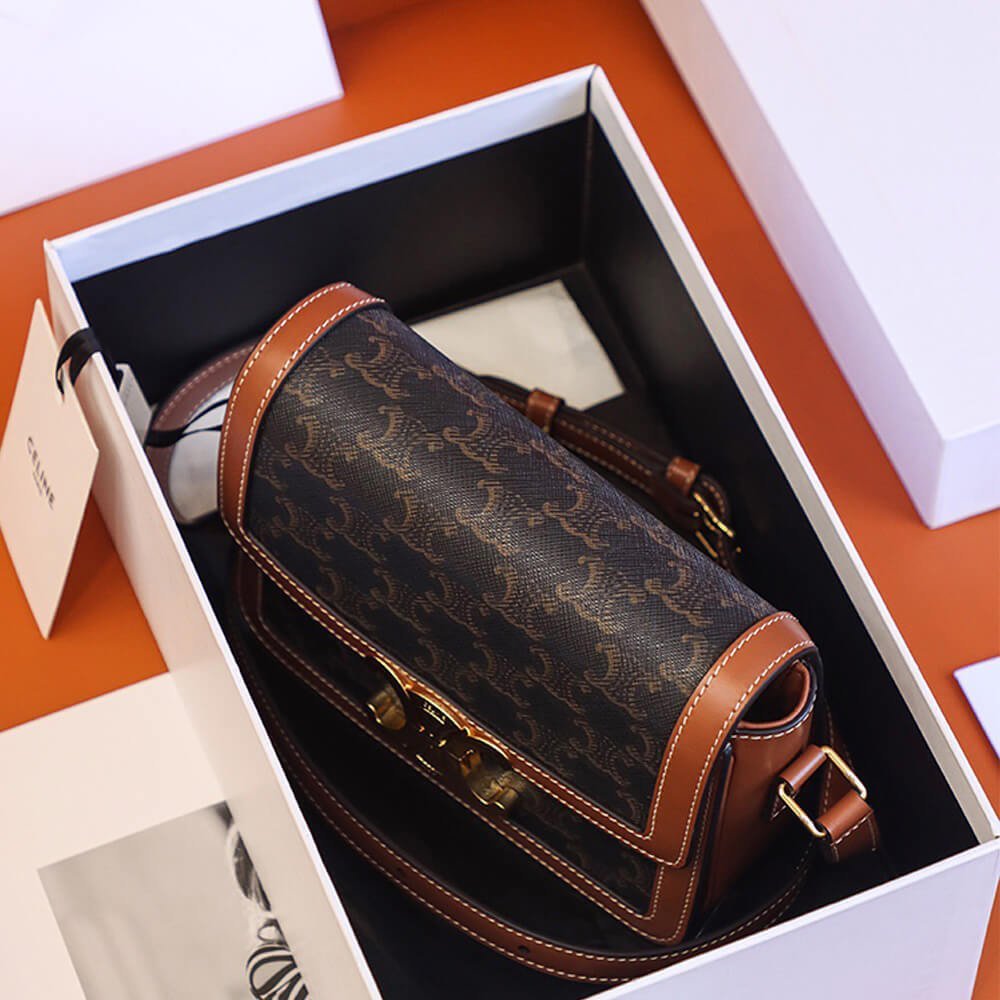 CELINE TEEN TRIOMPHE BAG - صورة CELINE TEEN TRIOMPHE BAG - صورة 6