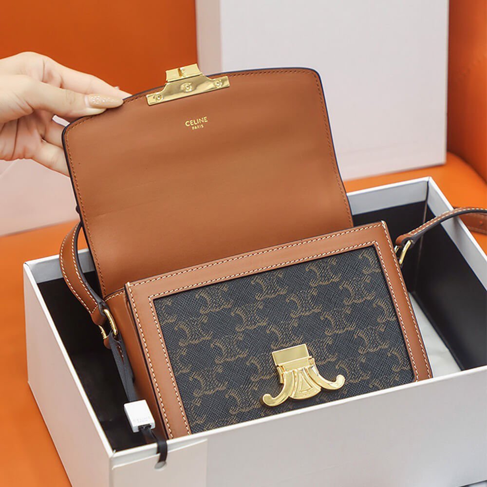 CELINE TEEN TRIOMPHE BAG - صورة CELINE TEEN TRIOMPHE BAG - صورة 7
