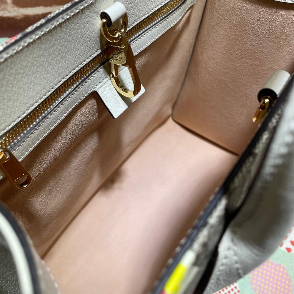 GG Multicolour small tote bag - изображение 8