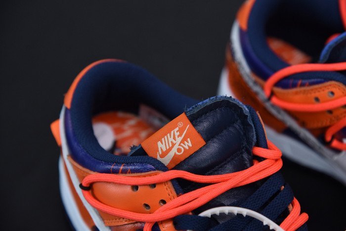 00F x Nike SB Dunk Low Orange Perple White CT0856-801 - Image 13