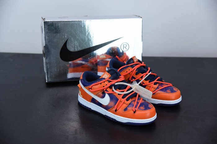 00F x Nike SB Dunk Low Orange Perple White CT0856-801 - Image 3