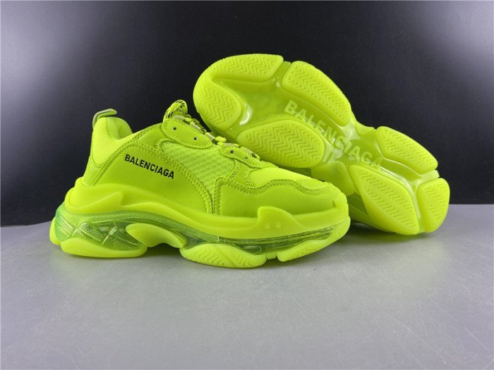 BLCG Sneaker Triple.s.Gomma Fluorescent green 541624 W2FF1 3720 - صورة BLCG Sneaker Triple.s.Gomma Fluorescent green 541624 W2FF1 3720 - صورة 7