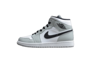 Jordan 1 Mid Light Smoke Grey - 554724-092