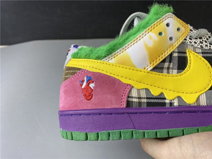 Nike Duck Low Pro Purple Yellow 318403-137 - Bild 4
