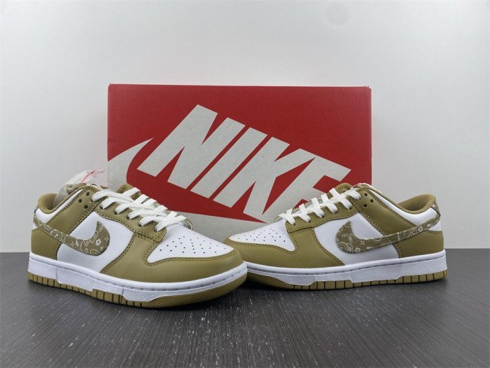 Nike Dunk Low Essential Paisley Pack Barley (W) DH4401-104 - Image 8