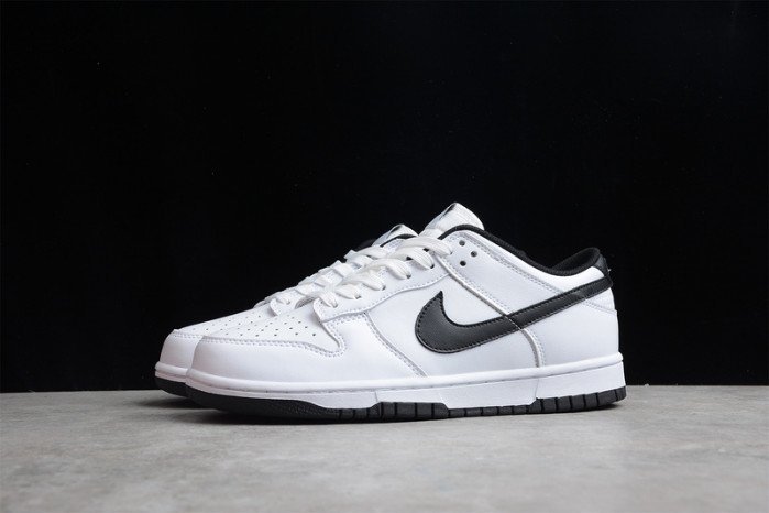 Nike SB Dunk Low White Black Running Shoes DD1503-113 - Bild 6
