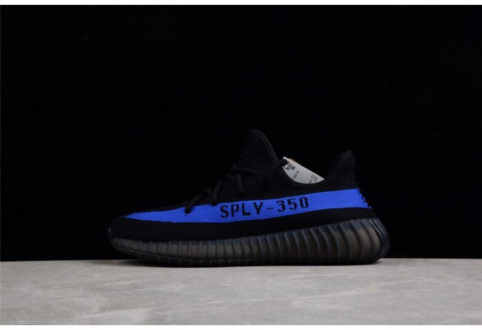 Yeezy 350 Boost V2 black and blue - GY7164 - صورة Yeezy 350 Boost V2 black and blue - GY7164 - صورة 3