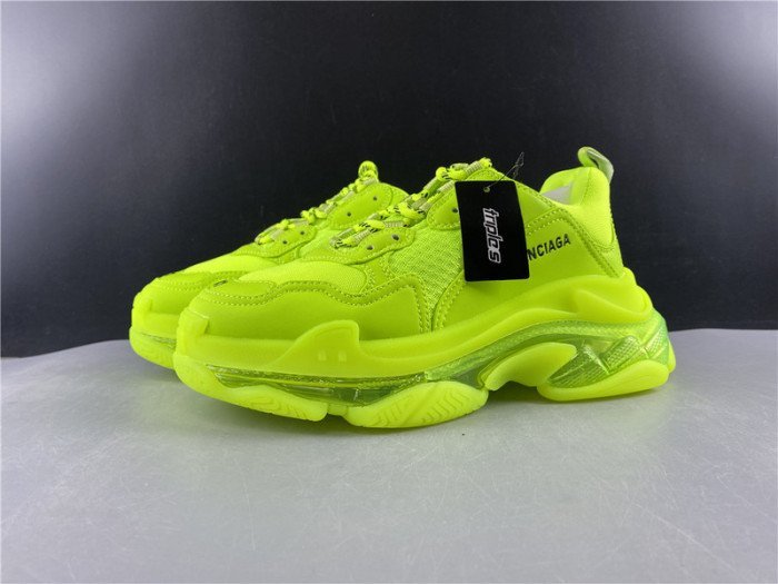 BLCG Sneaker Triple.s.Gomma Fluorescent green 541624 W2FF1 3720 - صورة BLCG Sneaker Triple.s.Gomma Fluorescent green 541624 W2FF1 3720 - صورة 5