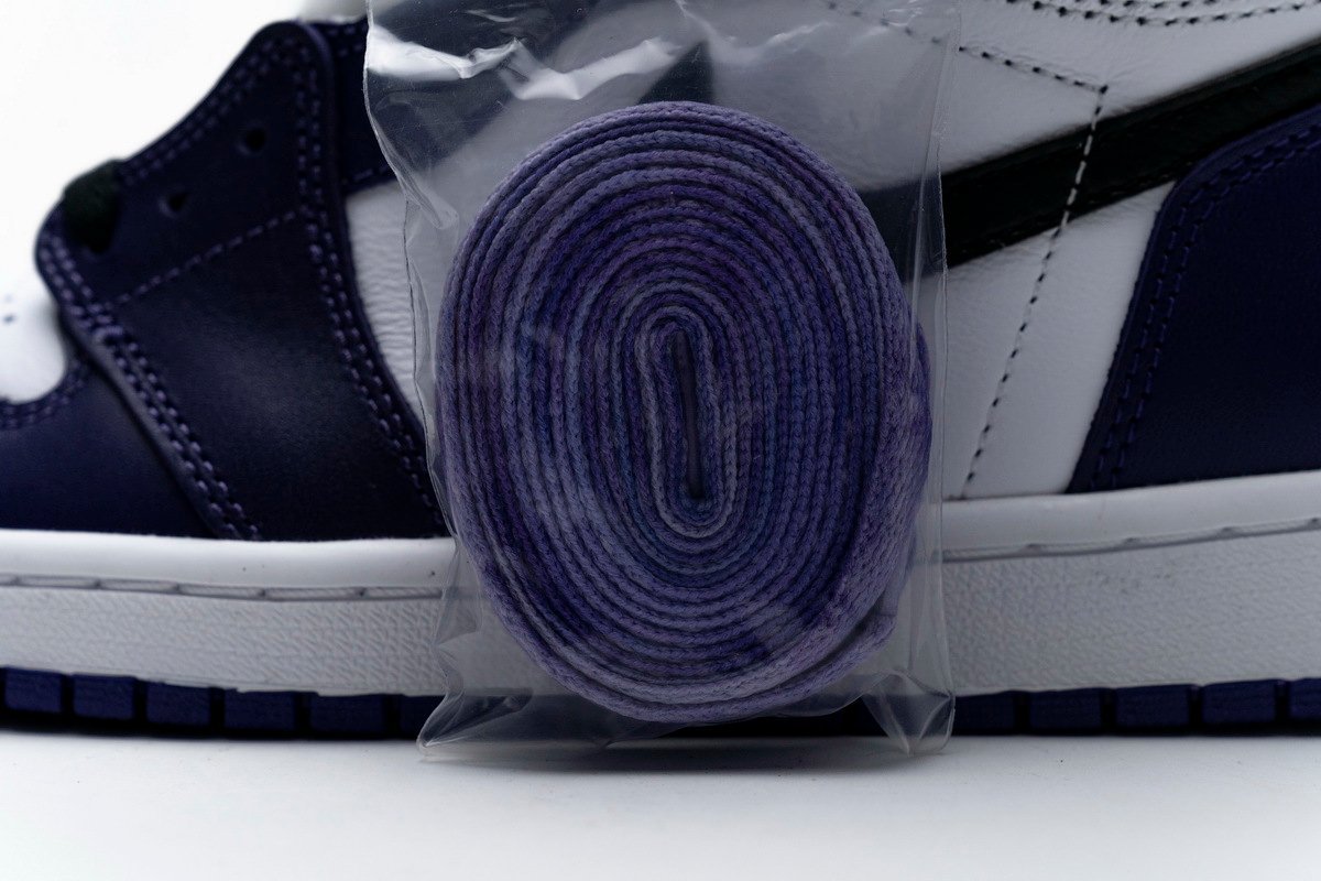 Air Jordan 1 High OG  Court Purple White - صورة Air Jordan 1 High OG  Court Purple White - صورة 10