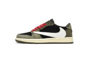 Air Jordan 1 Low Dark Green x Travis Scott