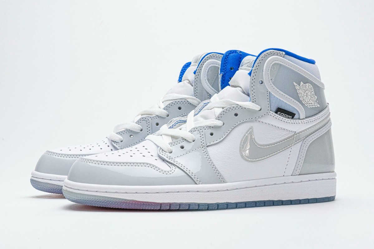 Air Jordan 1 Retro High Zoom White Racer Blue - 画像2