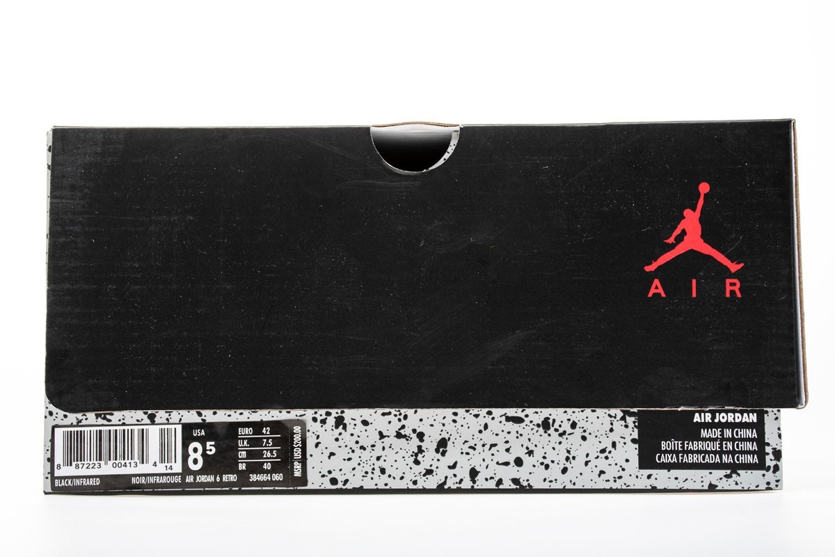 Air Jordan 6 Retro Black Infrared - Image 14