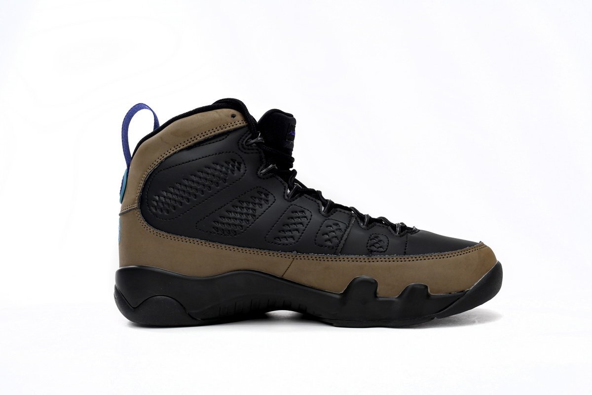 Air Jordan 9 Retro Light Olive Concord - Image 2