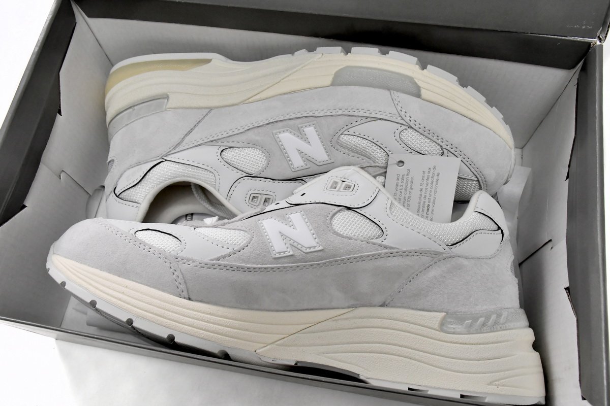 New Balance 992 White Silver (2021) - Bild 11
