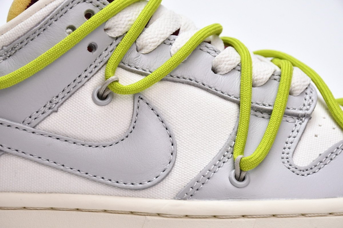 Nike Dunk Low Off-White Lot 8 - صورة Nike Dunk Low Off-White Lot 8 - صورة 5