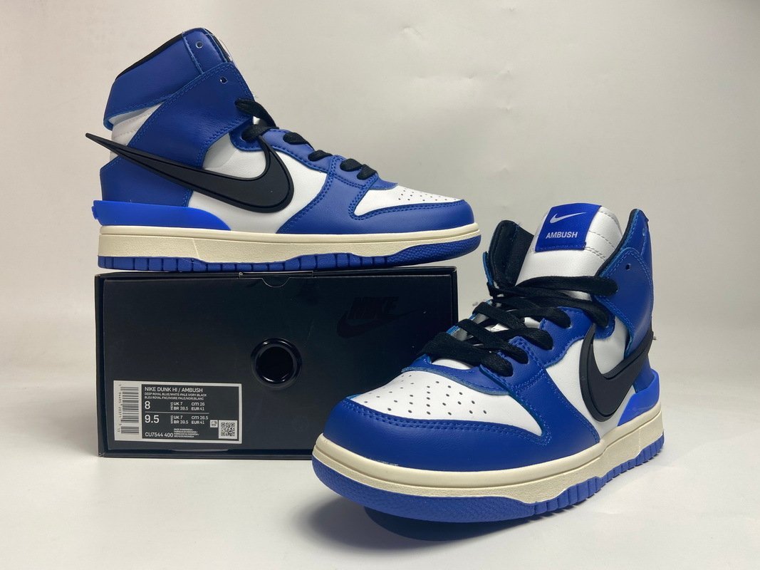 Nike SB Dunk High AMBUSH Deep Royal - 画像14